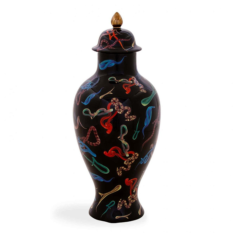 Ваза Seletti Vase Snakes Toiletpaper Мульти Ваза Seletti Vase Snakes Toiletpaper Мульти в Барнауле | Loft Concept