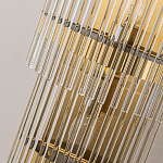 Бра с золотистым основанием и прозрачными трубками Nembus варинант исполнения - 5 | Loft Concept в Барнауле