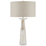 Настольная лампа на конусовидном корпусе с чашей и с тканевым абажуром Daydreaming варинант исполнения - 3 | Loft Concept в Барнауле