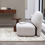 Приставной столик из массива дерева Walnut варинант исполнения - 6 | Loft Concept в Барнауле