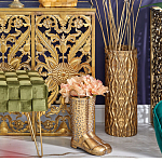 Ваза в форме сапог с рельефной текстурой и ручками Vase Boot варинант исполнения - 6 | Loft Concept в Барнауле