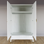 Платяной шкаф Elsa Dreams White с 2-мя фасадами варинант исполнения - 4 | Loft Concept в Барнауле