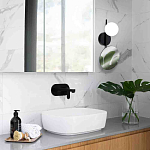 Бра с матовым плафоном в форме шара и зеркальной плоской панелью Lunar Echo  варинант исполнения - 2 | Loft Concept в Барнауле