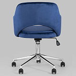 Кресло для компьютерного стола Veloury Blue варинант исполнения - 5 | Loft Concept в Барнауле