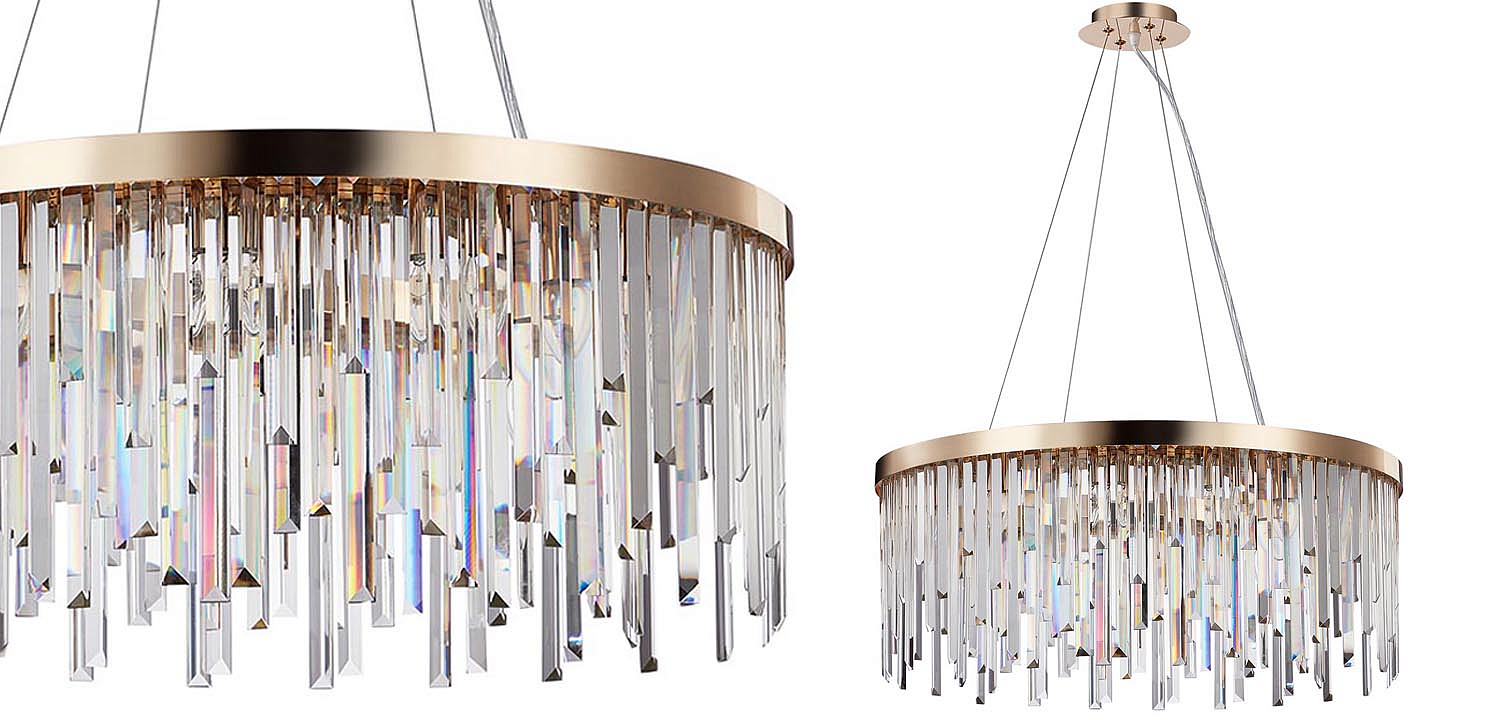 Люстра Bennett Chandelier gold Люстра Bennett Chandelier gold - Loft-Concept в Барнауле