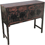 Комод деревянный Retro with four doors варинант исполнения - 3 | Loft Concept в Барнауле