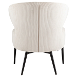 Современное мягкое кресло на металлических ножках Rakush Milk варинант исполнения - 3 | Loft Concept в Барнауле