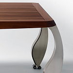 Дизайнерский раздвижной обеденный стол Poltronova Split Dining Table варинант исполнения - 9 | Loft Concept в Барнауле