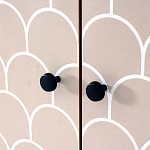 Длинная ТВ-тумба с принтом на ящиках Elise TV Stand варинант исполнения - 17 | Loft Concept в Барнауле