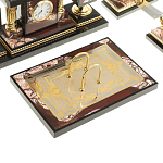 Настольный письменный набор из яшмы Manager Organizer варинант исполнения - 4 | Loft Concept в Барнауле