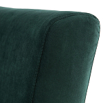 Кресло с обивкой из хлопкового велюра Porter Green Armchair варинант исполнения - 4 | Loft Concept в Барнауле