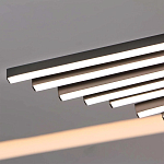 Люстра в виде распахнутых крыльев из тонких металлических планок Flight of Freedom варинант исполнения - 13 | Loft Concept в Барнауле