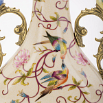 Ваза из фарфора с бронзовыми вставками Eden Garden варинант исполнения - 6 | Loft Concept в Барнауле