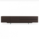 Дизайнерский комод коричневый с 2-мя ящиками и дверцами Pandora варинант исполнения - 1 | Loft Concept в Барнауле