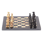 Шахматы настольные из натурального камня Оникс Decorative Thematic Chess варинант исполнения - 1 | Loft Concept в Барнауле