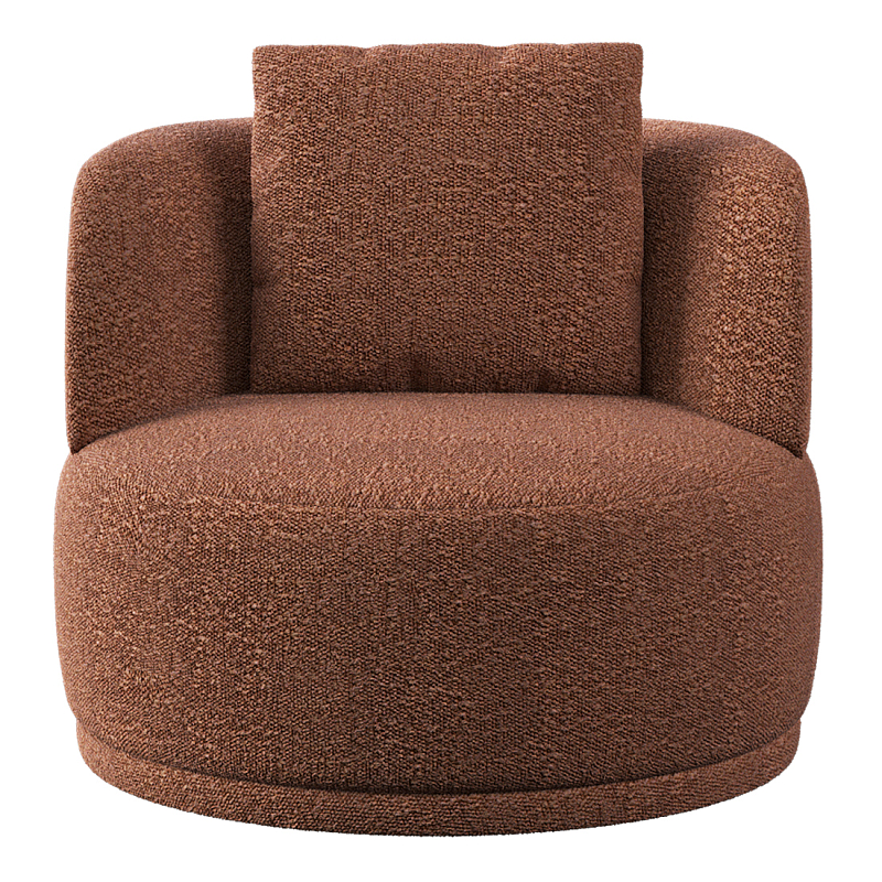 Кресло Calypso с поворотным механизмом  Охра в Барнауле | Loft Concept 