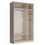 Шкаф трёхстворчатый платяной Satin Furniture варинант исполнения - 2 | Loft Concept в Барнауле