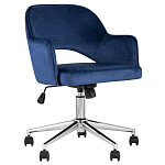 Кресло для компьютерного стола Veloury Blue варинант исполнения - 1 | Loft Concept в Барнауле