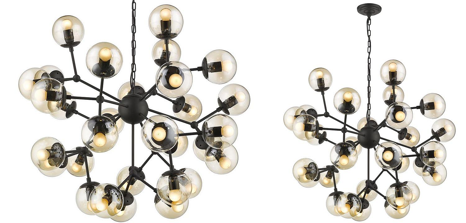 Люстра Modo Chandelier black Люстра Modo Chandelier black - Loft-Concept в Барнауле
