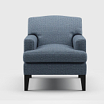 Мебельная ткань Шенилл голубой цвет 142 см T4-49 варинант исполнения - 5 | Loft Concept в Барнауле