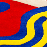 Дизайнерский ковер в виде бабочки Poltronova Tappeto Farfalla Rug варинант исполнения - 9 | Loft Concept в Барнауле