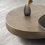 Комплект их 2-х круглых дизайнерских журнальных столов Difelap варинант исполнения - 3 | Loft Concept в Барнауле