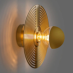 Бра в виде металлического диска Amadis Gold Wall Lamp варинант исполнения - 6 | Loft Concept в Барнауле
