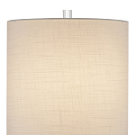 Настольная лампа с высоким тканевым абажуром Cracked Base варинант исполнения - 2 | Loft Concept в Барнауле