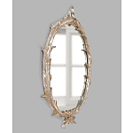 Зеркало овальное с деревянной ветвистой рамой Branched Mirror варинант исполнения - 1 | Loft Concept в Барнауле