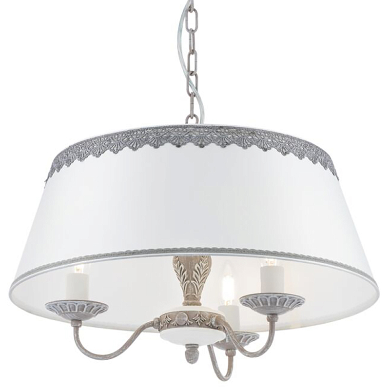 Люстра подвесная Grey lampshade Серый Люстра подвесная Grey lampshade Серый в Барнауле | Loft Concept
