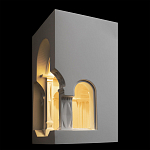 Встраиваемый в стену гипсовый светильник под покраску с арками и рельефными колоннами Antiquity Athena варинант исполнения - 5 | Loft Concept в Барнауле