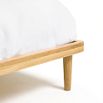 Кровать из массива дуба с пружинным блоком Mateta варинант исполнения - 7 | Loft Concept в Барнауле