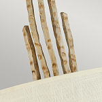 Бра с белым абажуром и элементами в виде натуральных веток Hinkley варинант исполнения - 2 | Loft Concept в Барнауле