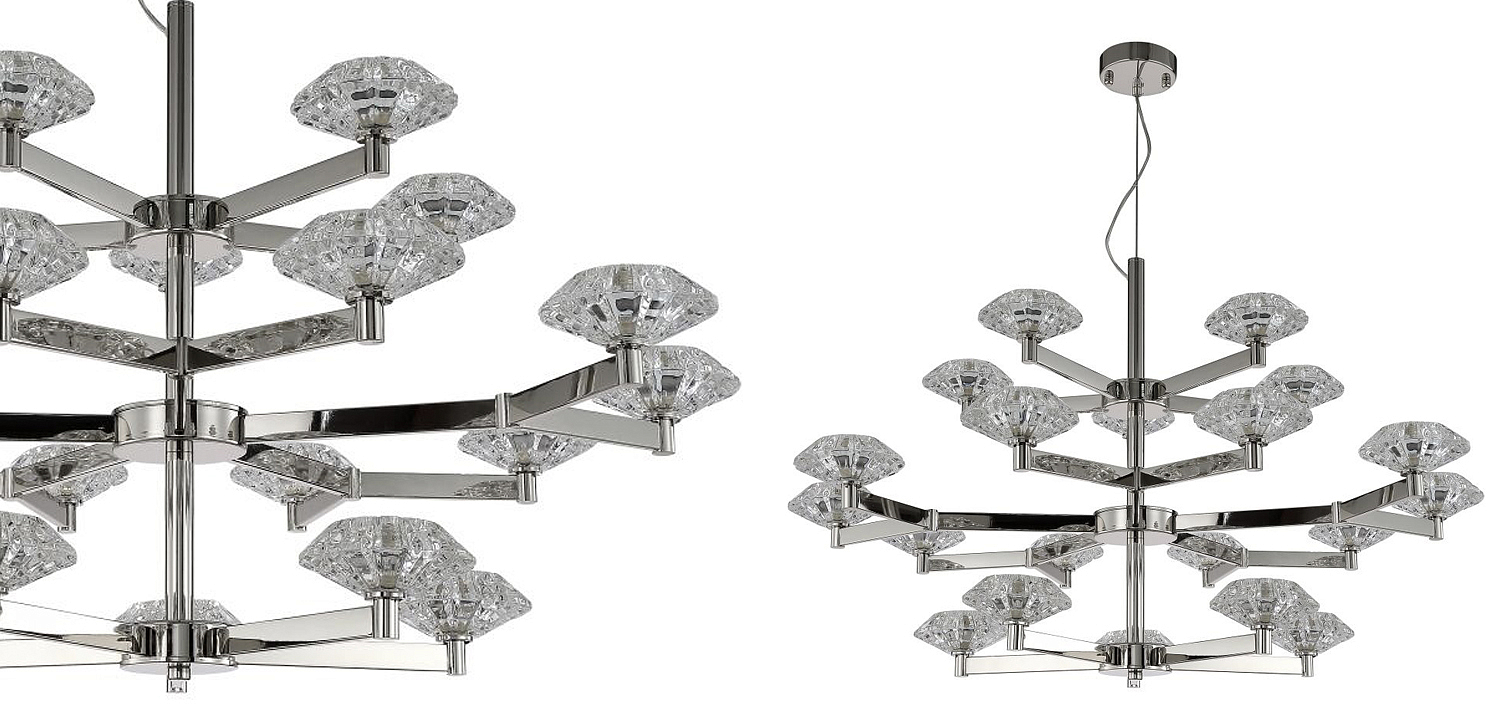 Люстра Yerker Chandelier Nickel 20 Люстра Yerker Chandelier Nickel 20 - Loft-Concept в Барнауле