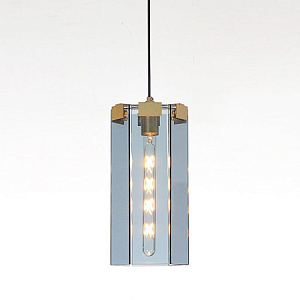 Человек из стали Gray Glass Pendant Lamp