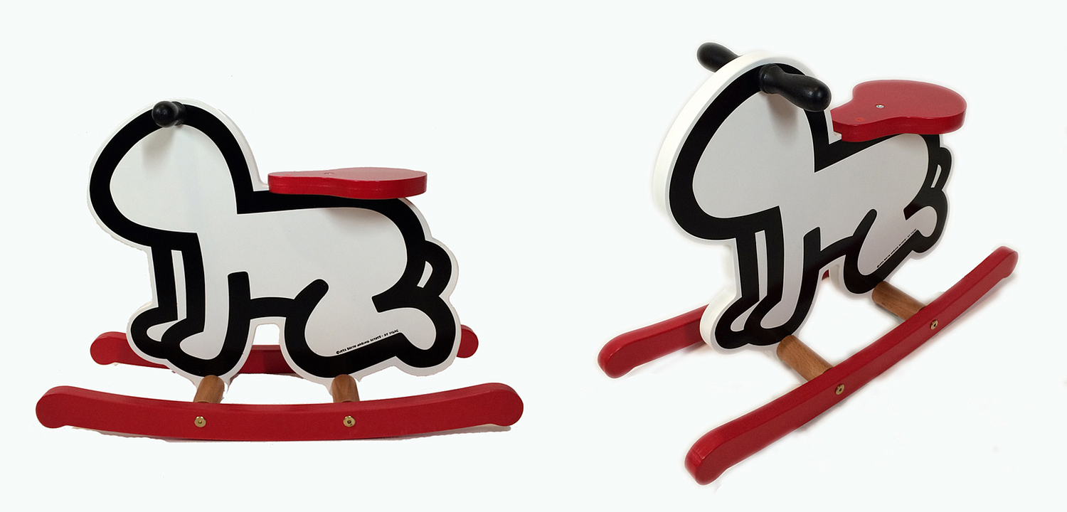 Детская деревянная качалка VILAC KEITH HARING ROCKER BABY TOY-WHITE Детская деревянная качалка VILAC KEITH HARING ROCKER BABY TOY-WHITE - Loft-Concept в Барнауле