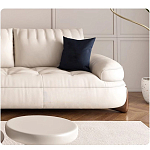 Диван кожаный с каркасом из массива дерева Furniture Medieval варинант исполнения - 4 | Loft Concept в Барнауле