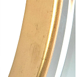 Зеркало в золотой деревянной раме Riviera варинант исполнения - 1 | Loft Concept в Барнауле