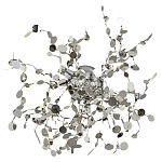 Бра с металлическими круглыми элементами Terzani Argent варинант исполнения - 2 | Loft Concept в Барнауле