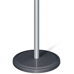 Вешалка серого цвета с 4-мя крючками из пластика Curves Hangers варинант исполнения - 3 | Loft Concept в Барнауле