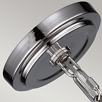 Подвесной светильник с белым стеклянным плафоном в форме шара на цепи Feiss варинант исполнения - 11 | Loft Concept в Барнауле