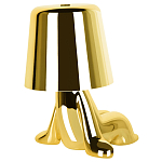 Настольная лампа фигурная цвета золото с гладким абажуром Высота 16 см Sophia варинант исполнения - 6 | Loft Concept в Барнауле