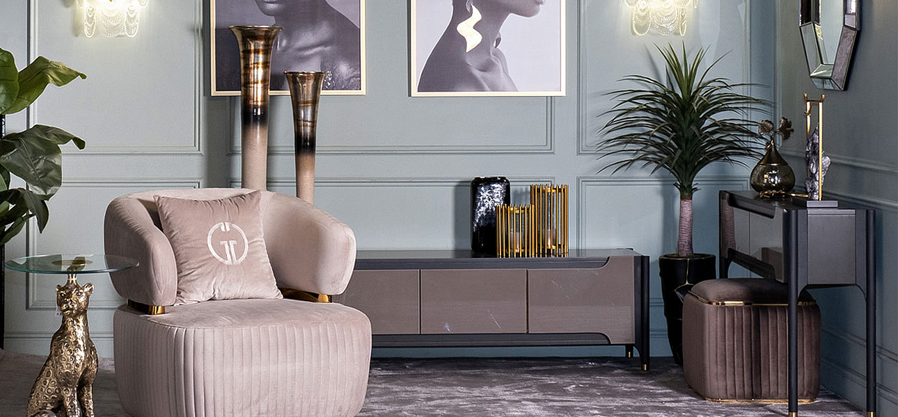 Ваза бежевый конус Sophia 100 Ваза бежевый конус Sophia 100 - Loft-Concept в Барнауле