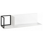 Полка навесная белая открытая Strict Lines  варинант исполнения - 1 | Loft Concept в Барнауле