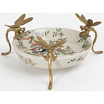 Блюдо фарфоровое Полет стрекоз Jita варинант исполнения - 2 | Loft Concept в Барнауле