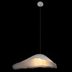 Подвесной светильник с асимметричным волнообразным абажуром и фактурной бахромой по краю Tactile Line варинант исполнения - 5 | Loft Concept в Барнауле