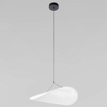 Подвесной светильник с белым тканевым плафоном в форме облака Crystal Cloud Junction варинант исполнения - 2 | Loft Concept в Барнауле