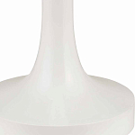 Торшер белый с тканевым абажуром на деревянном основании Graceful Silhouette варинант исполнения - 1 | Loft Concept в Барнауле