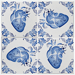 Плитка с узором Мое сердце варинант исполнения - 1 | Loft Concept в Барнауле