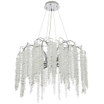 Люстра с хрустальными подвесками Bunch of Crystal Berries Silver Chandelier 8 варинант исполнения - 2 | Loft Concept в Барнауле